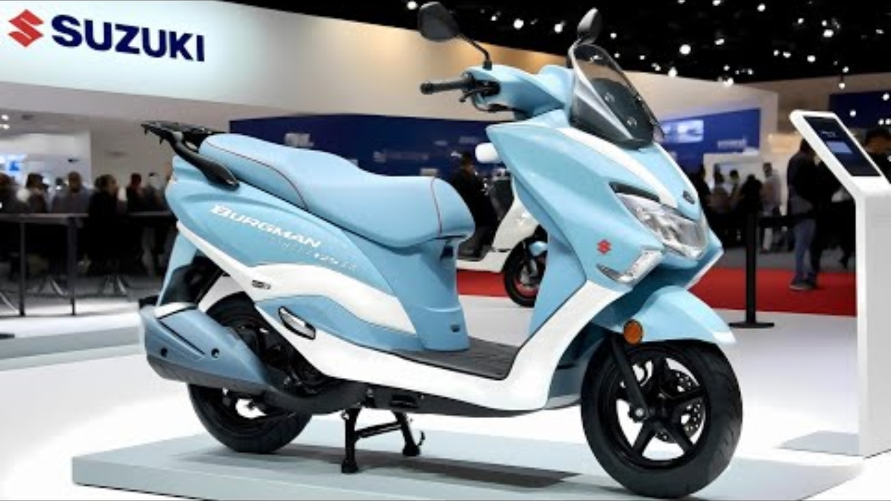 Suzuki Burgman 125 2026: El Rey del Maxi Scooter Regresa con Lujo y Gran Rendimiento