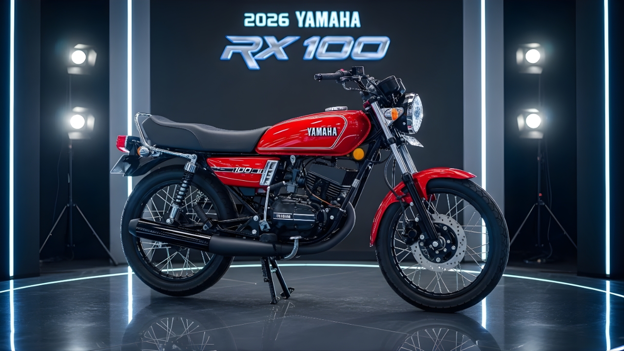 Yamaha RX 100 2026: Nuevo Diseño, Estilo Renovado y el Regreso de una Leyenda
